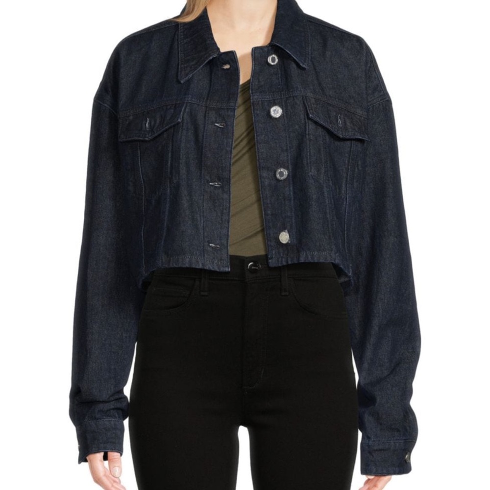 Stylish Raw Wash Denim Jacket NWT